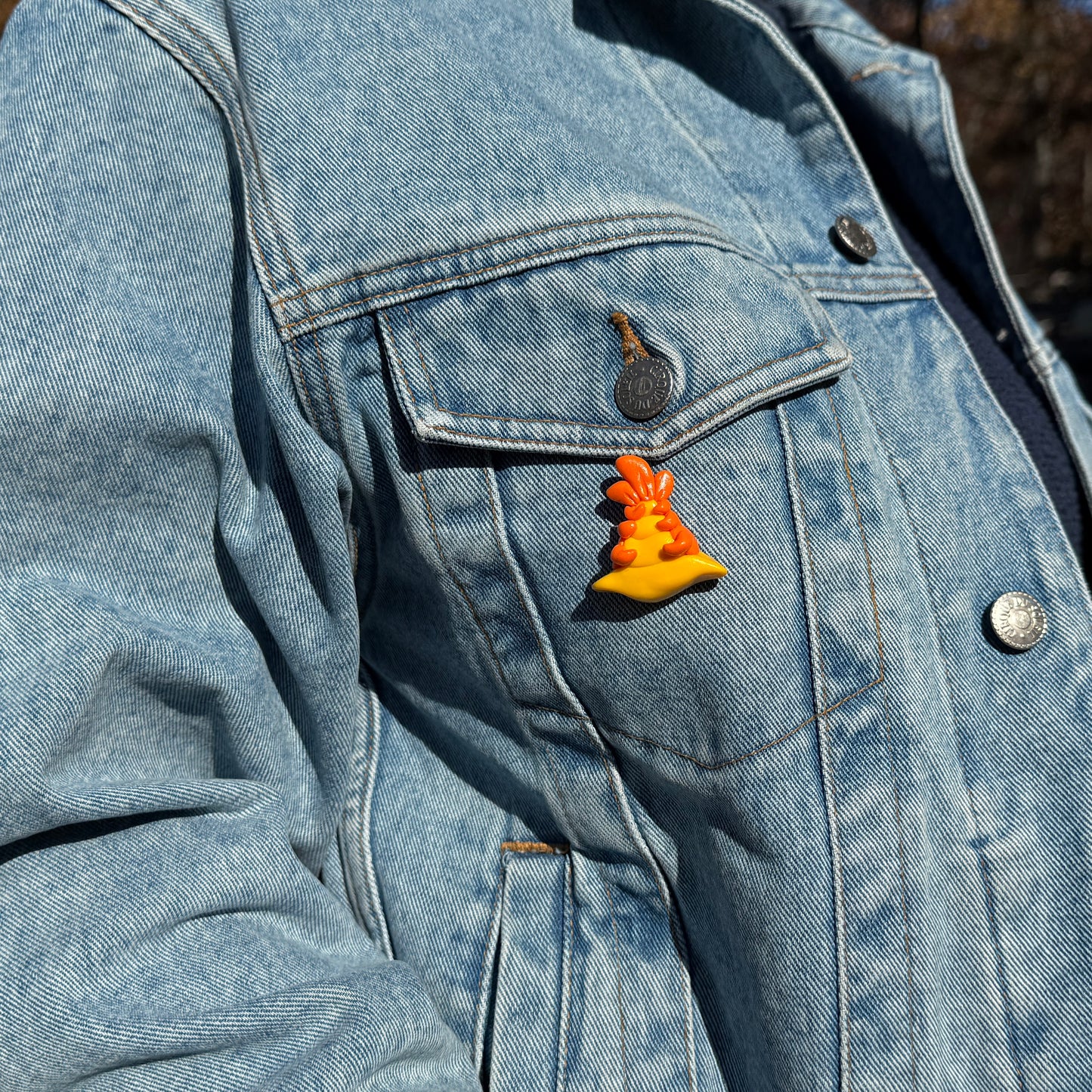 Anemone Witch Pin