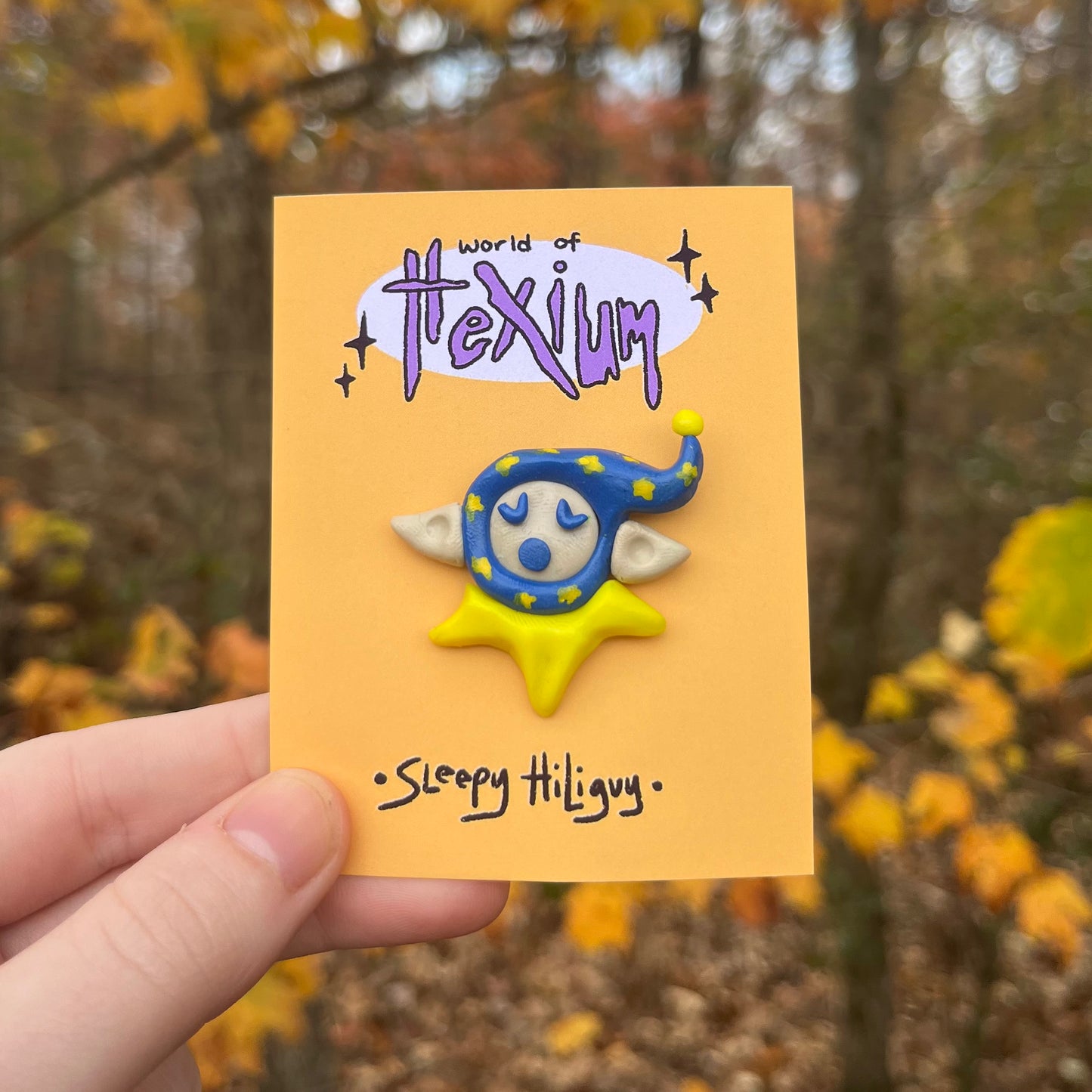 Sleepy Hiliguy Pin
