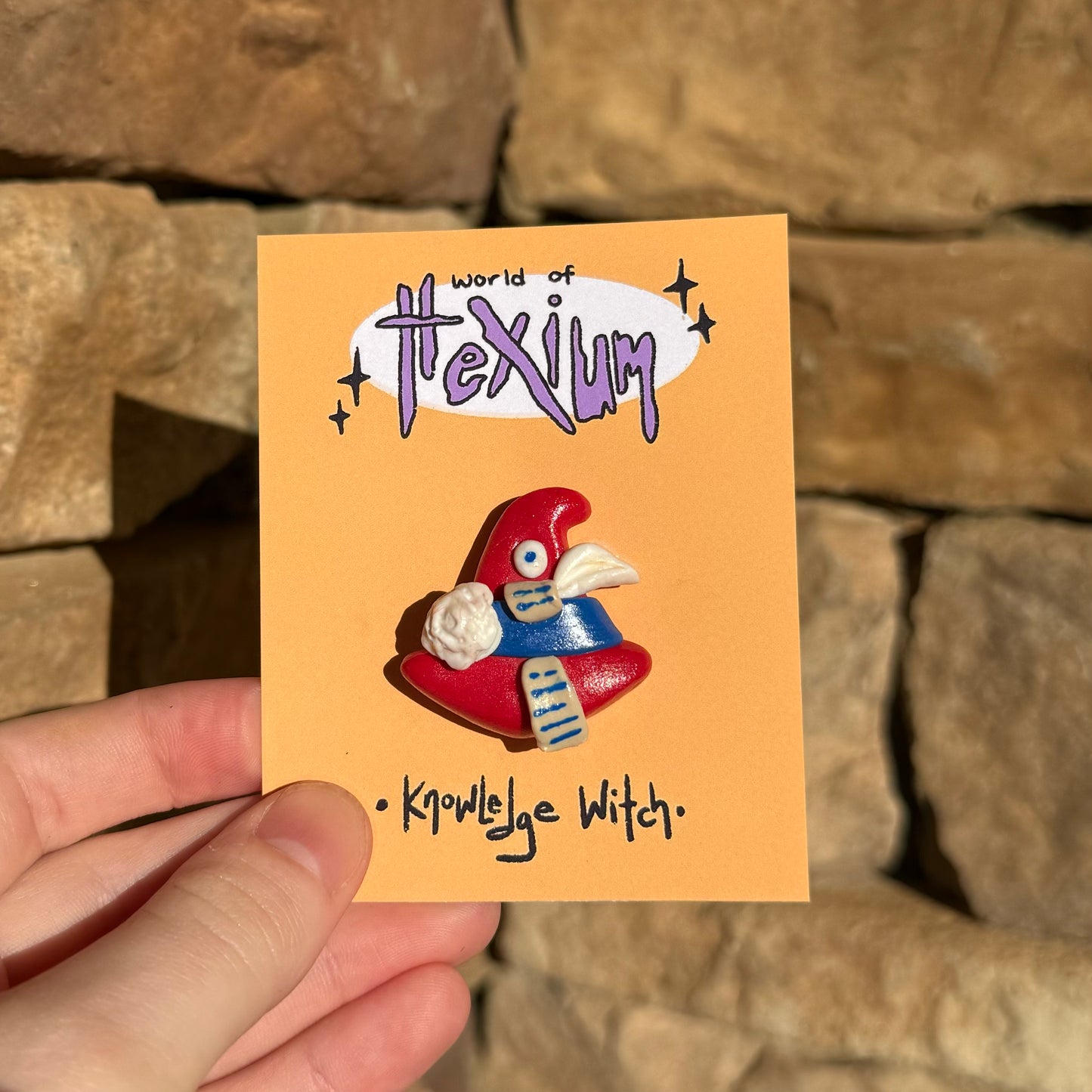 Knowledge Witch Pin