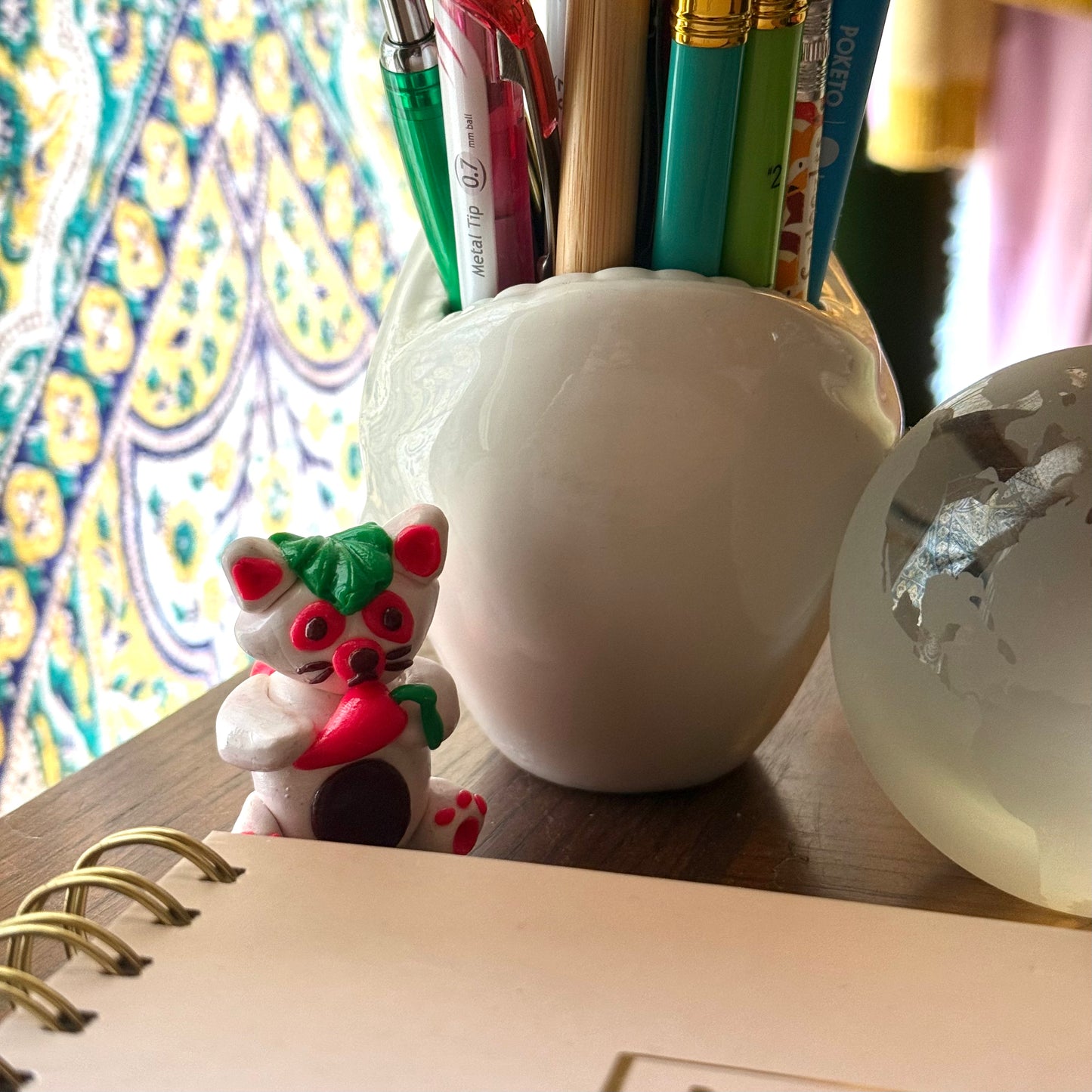 Radish Tanuki Desk Buddy