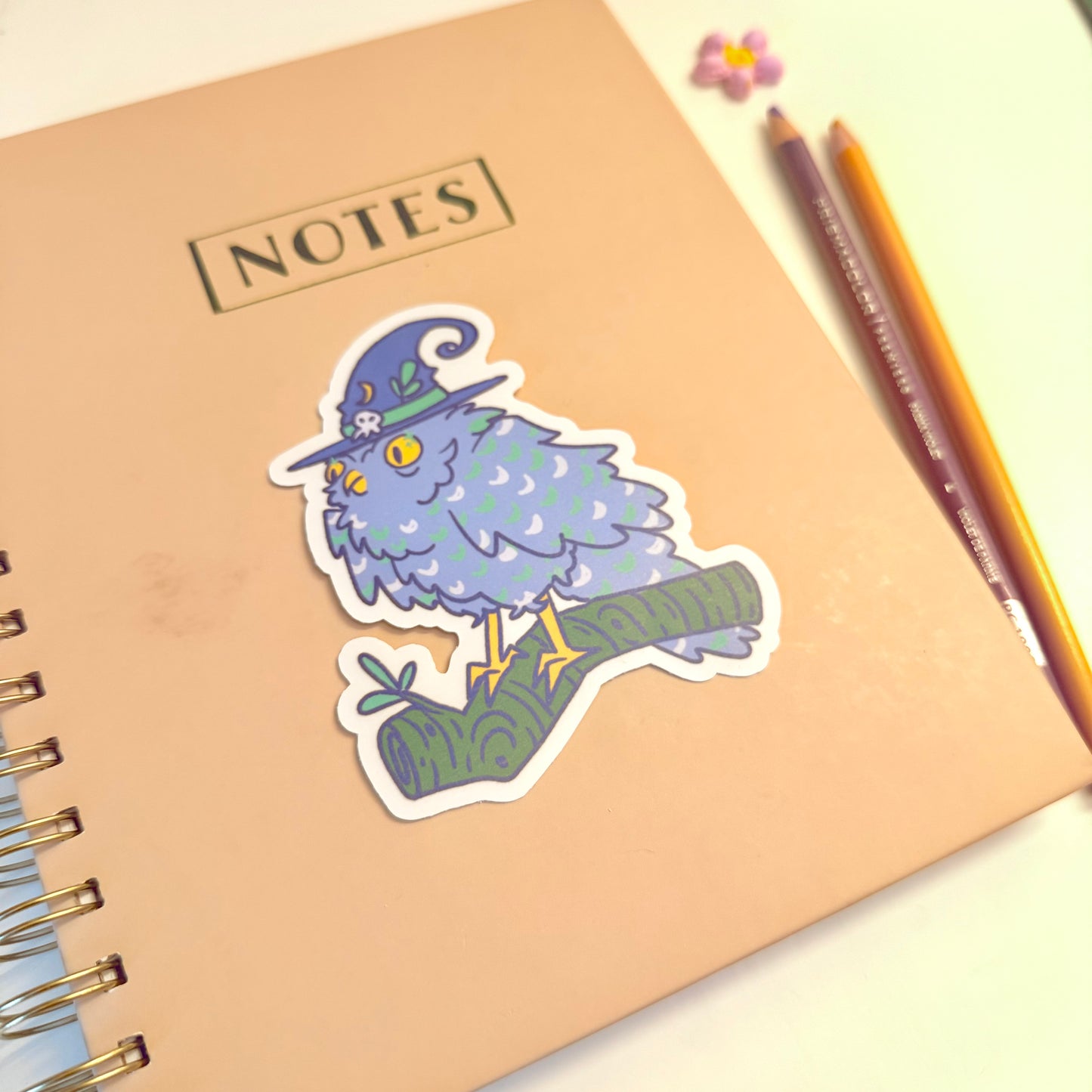 Witch Owl Sticker