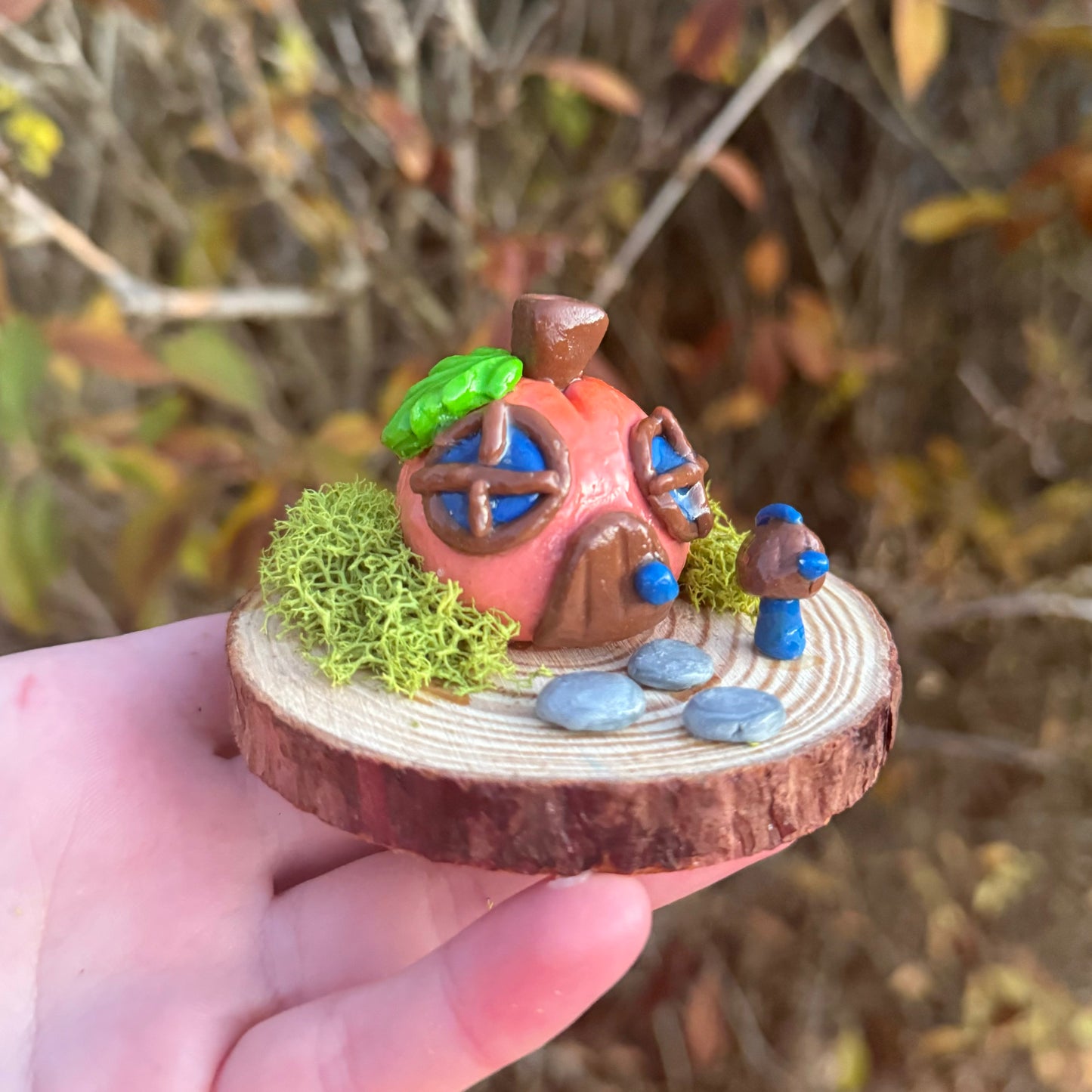 Apricottage Clay Figure