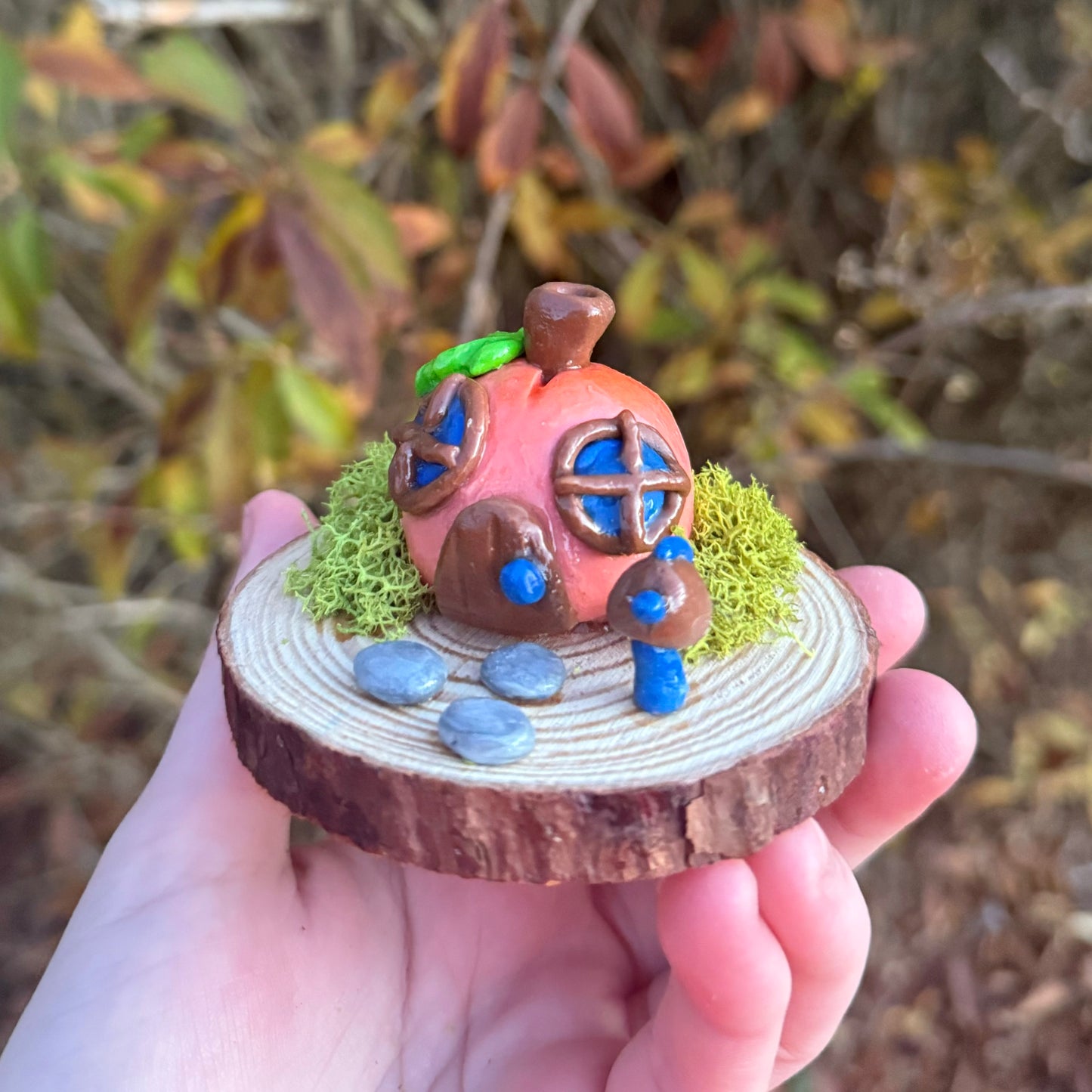 Apricottage Clay Figure